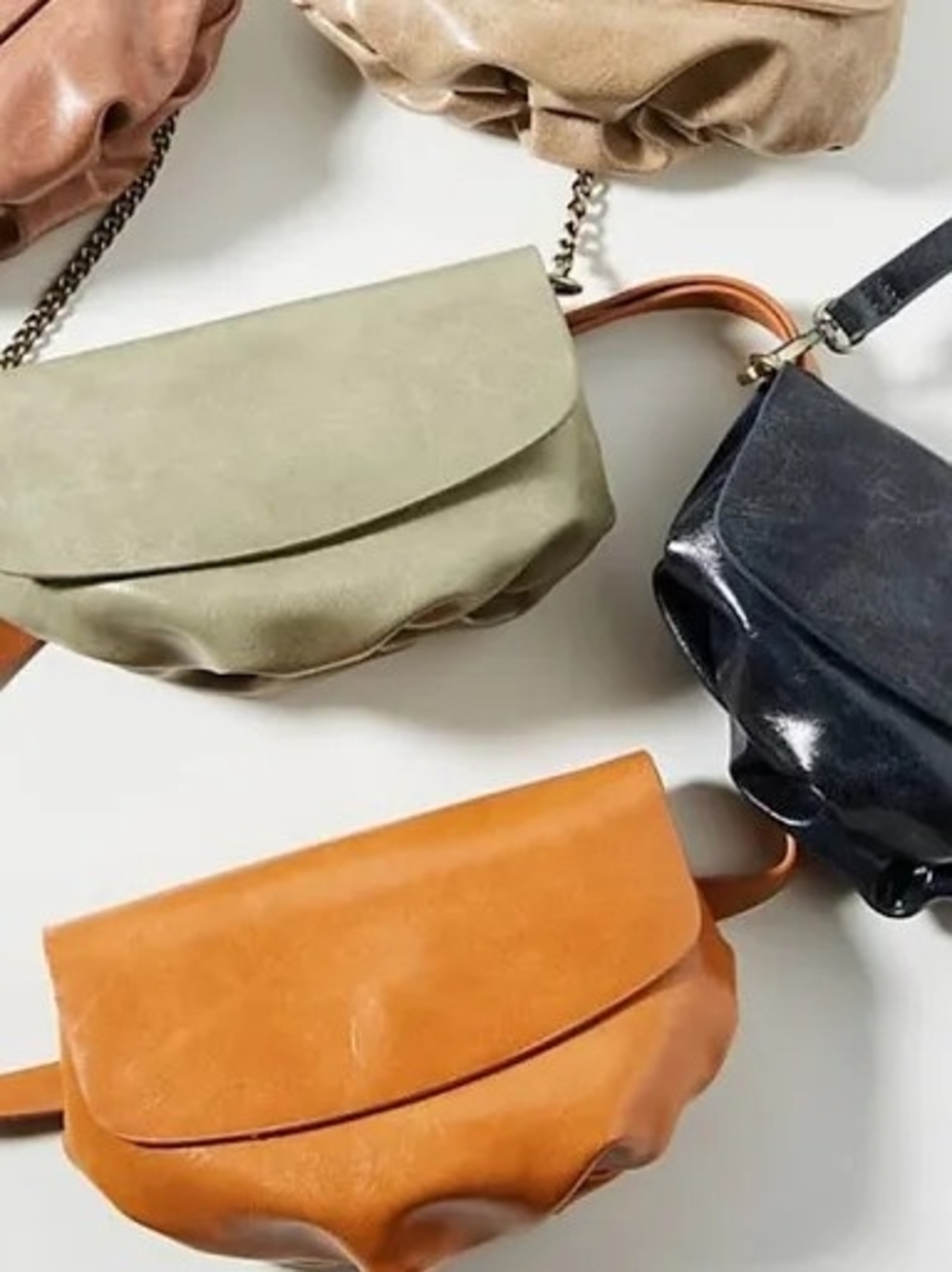 Anthropologie Crossbody Bag in Caramel